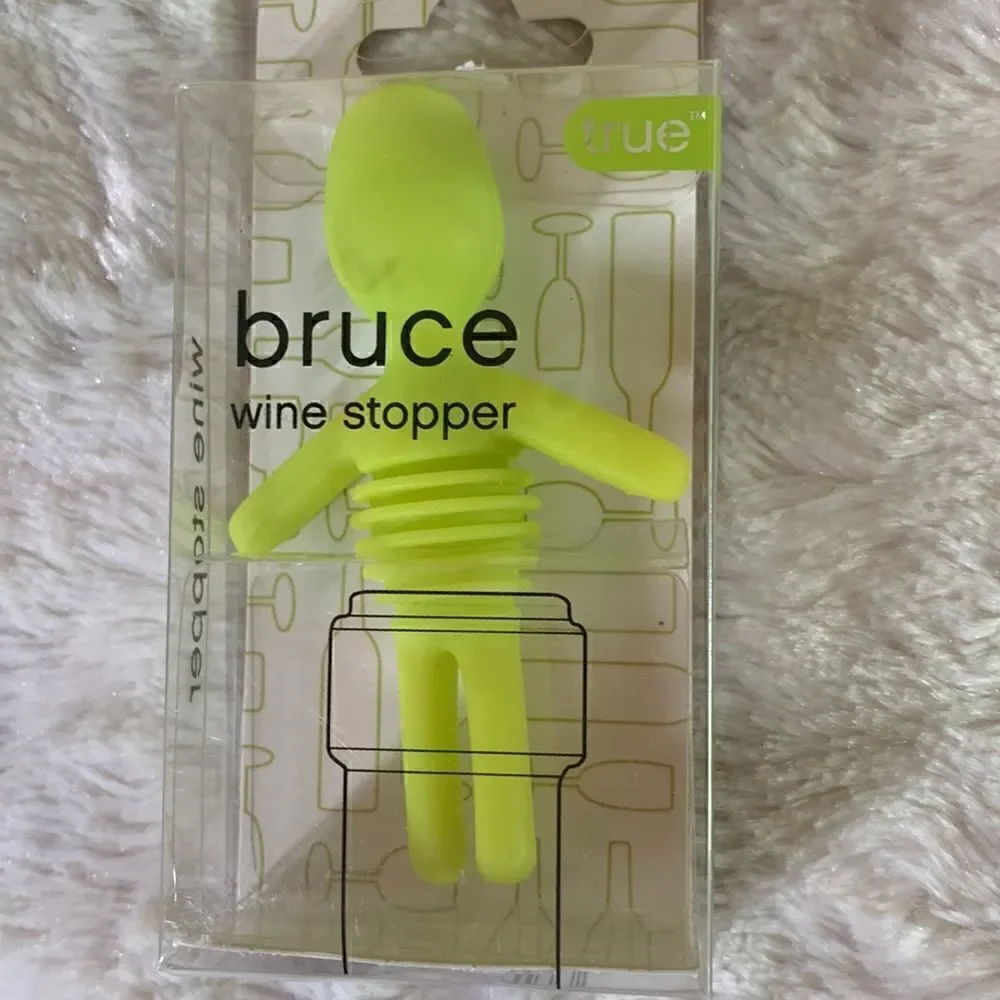 Bruce Silicone Wine Stopper